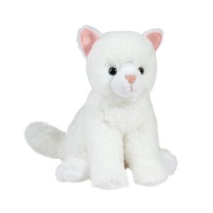 White Plush Cat Stuffed Animal